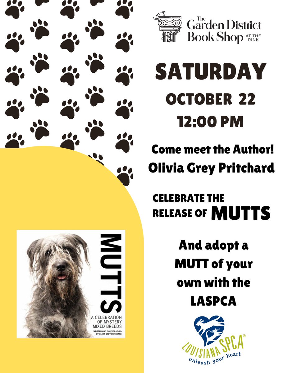 the garden district book shop tweet media