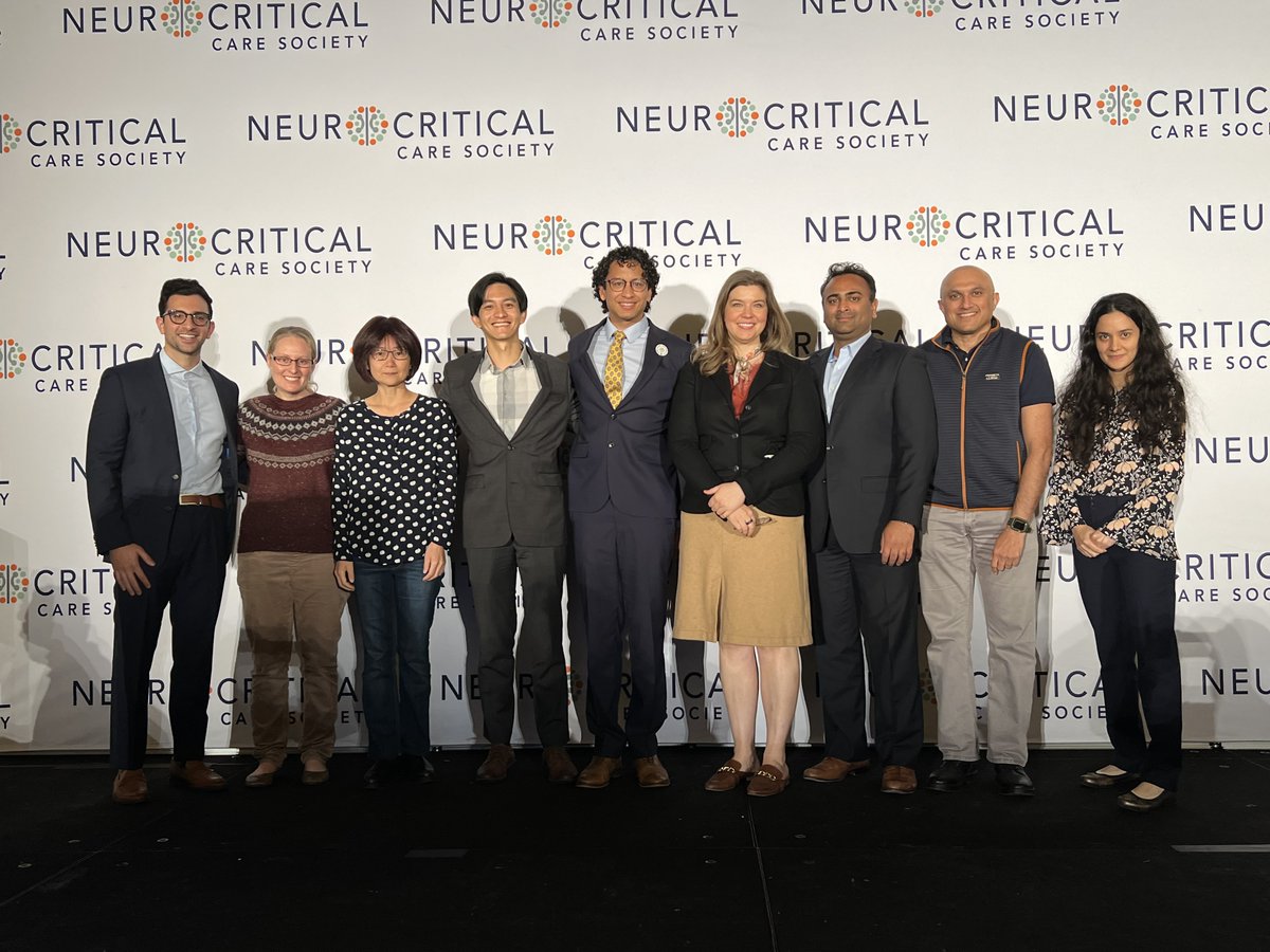 We have a great group here at #NCS2022 @neurocritical @UWNeurology @UWashEM @uwemcc @UWAnesthPainMed @uwmnewsroom