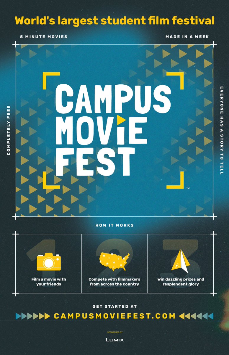 @campusmoviefest Clemson edition 2022 starts this week! Are you already registered? campusmoviefest.com/clemson @ClemsonGC @ClemsonUniv @clemsonbusiness @WattCenter @ClemsonFilm