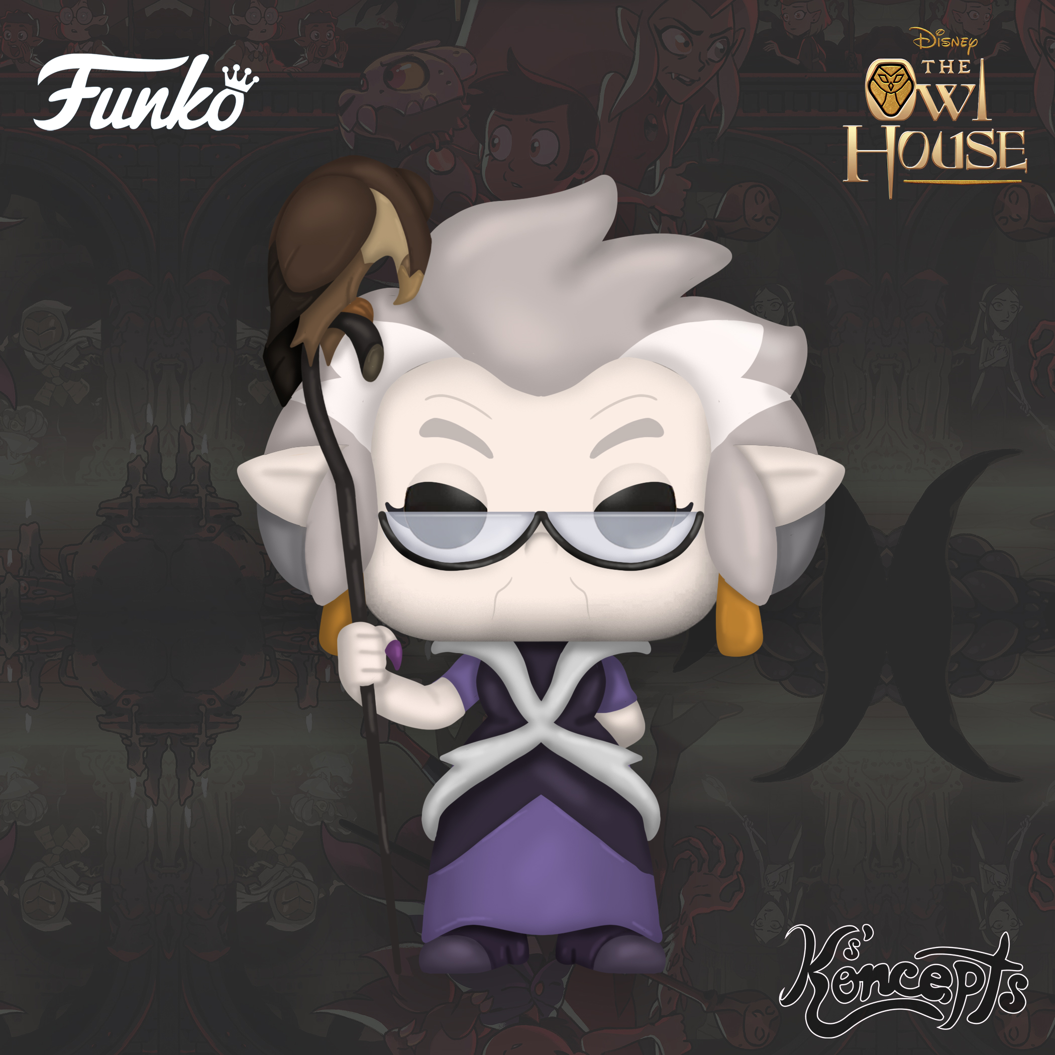 K's Koncepts on X: #396 Funko Pop! Box & Pop Concept: Harpy Eda