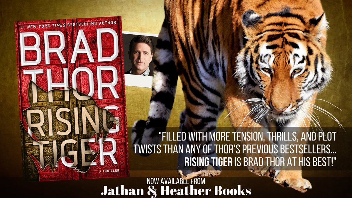 JathanHeather's tweet image. Who do you call when your enemy is at the gate and you're all out of options? #ScotHarvath, that's who! #Read our #review of @BradThor's #RisingTiger --&amp;gt;&amp;gt; bit.ly/3CPFHOp, #buy the #book --&amp;gt;&amp;gt; bookshop.org/a/4323/9781982…. #jathanandheatherbooks #spy #espionage #thrillerbooks