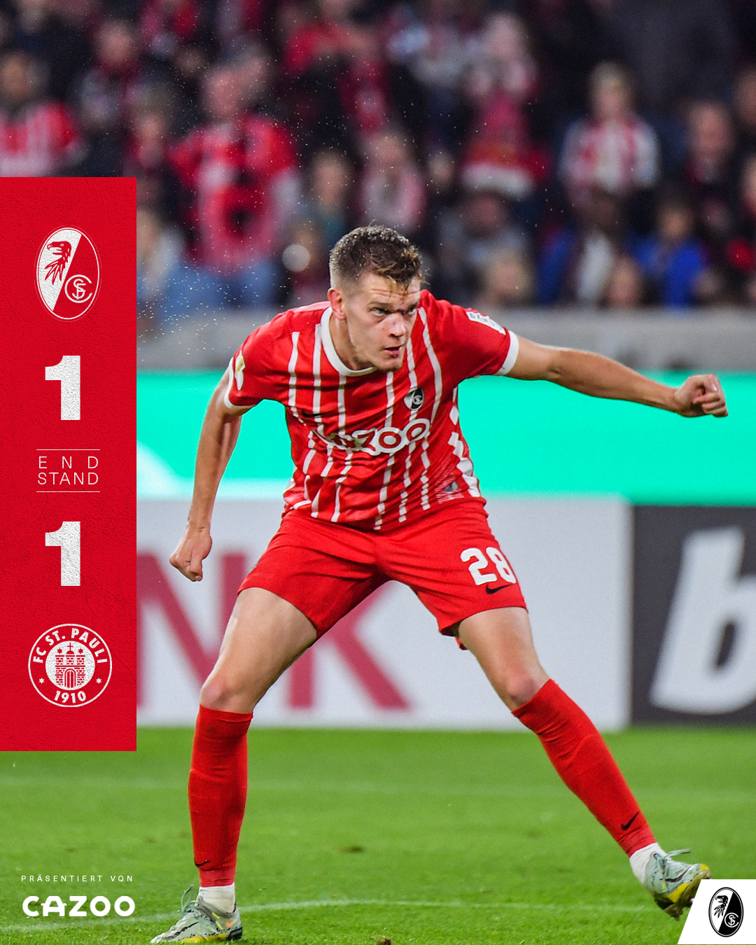 SC Freiburg on Twitter "SCFFCSP 11 (90.) Wir gehen in die