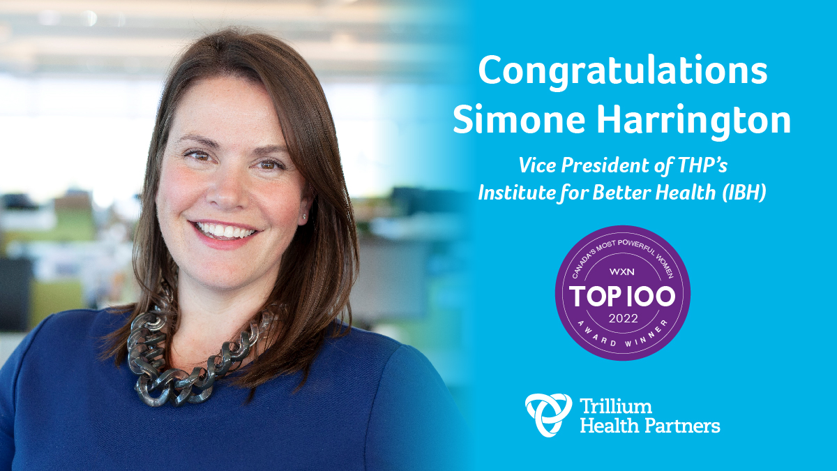 THP_hospital's tweet photo. We are proud to share that Simone Harrington, VP of the Institute for Better Health at THP, was chosen as 2022 Canada’s Most Powerful Women in the Mercedes Benz Emerging Leaders Category by @WXN.🏆

Join us in congratulating Simone on this well-deserved recognition! https://t.co/FuBsJpvjBn