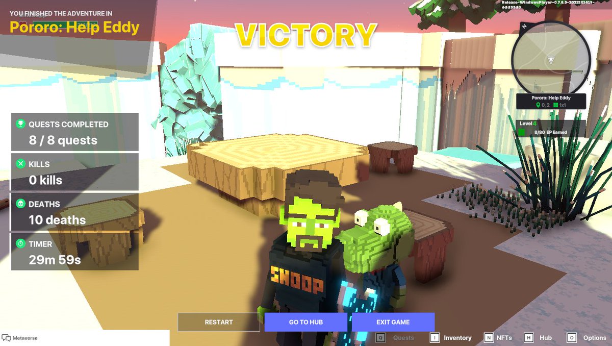 stianblitz's tweet photo. @TheSandboxGame I just finished my quest on Pororo experience on the #SandboxAlphaS3 for a chance to win a Season 3 Alpha Pass! Here I am with a cute Pororo. Check out my screenshot!
Just finished Pororo world!

#Pororo https://t.co/JO7sueMFjN