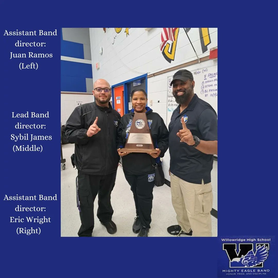WHSMightyBand's tweet photo. After all that hard work these are the results!!! We want to thank @WHSWingsDance and our color guard for working with us in this show!! We are so proud of every single one of our members!!! https://t.co/NdFDThglH5