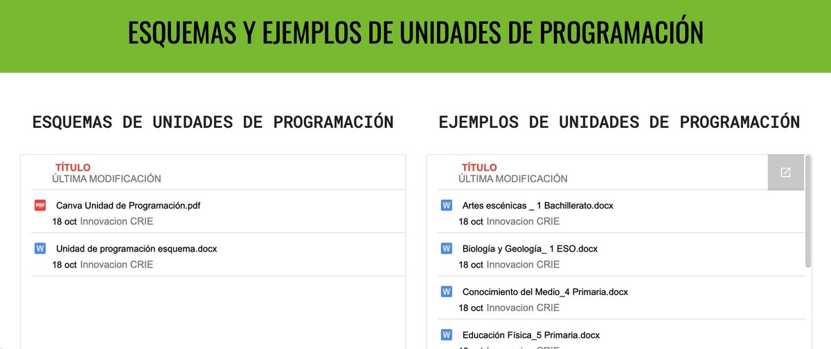 jesusmaestropsp's tweet image. 📢Novedades 🆕
⚙️¿Cómo programar con la #Lomloe? ¿Qué son las #Situaciones de aprendizaje? #CRIE
🔦Plantillas para realizar unidades de programación
🧲Ejemplos de unidades de programación
📽️ Nuevos Vídeos.
y mucho más...
#intentandoayudar
sites.google.com/educarioja.org… @educarioja