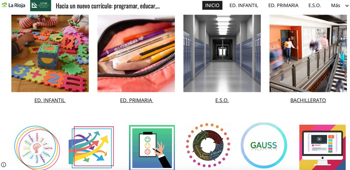 jesusmaestropsp's tweet image. 📢Novedades 🆕
⚙️¿Cómo programar con la #Lomloe? ¿Qué son las #Situaciones de aprendizaje? #CRIE
🔦Plantillas para realizar unidades de programación
🧲Ejemplos de unidades de programación
📽️ Nuevos Vídeos.
y mucho más...
#intentandoayudar
sites.google.com/educarioja.org… @educarioja