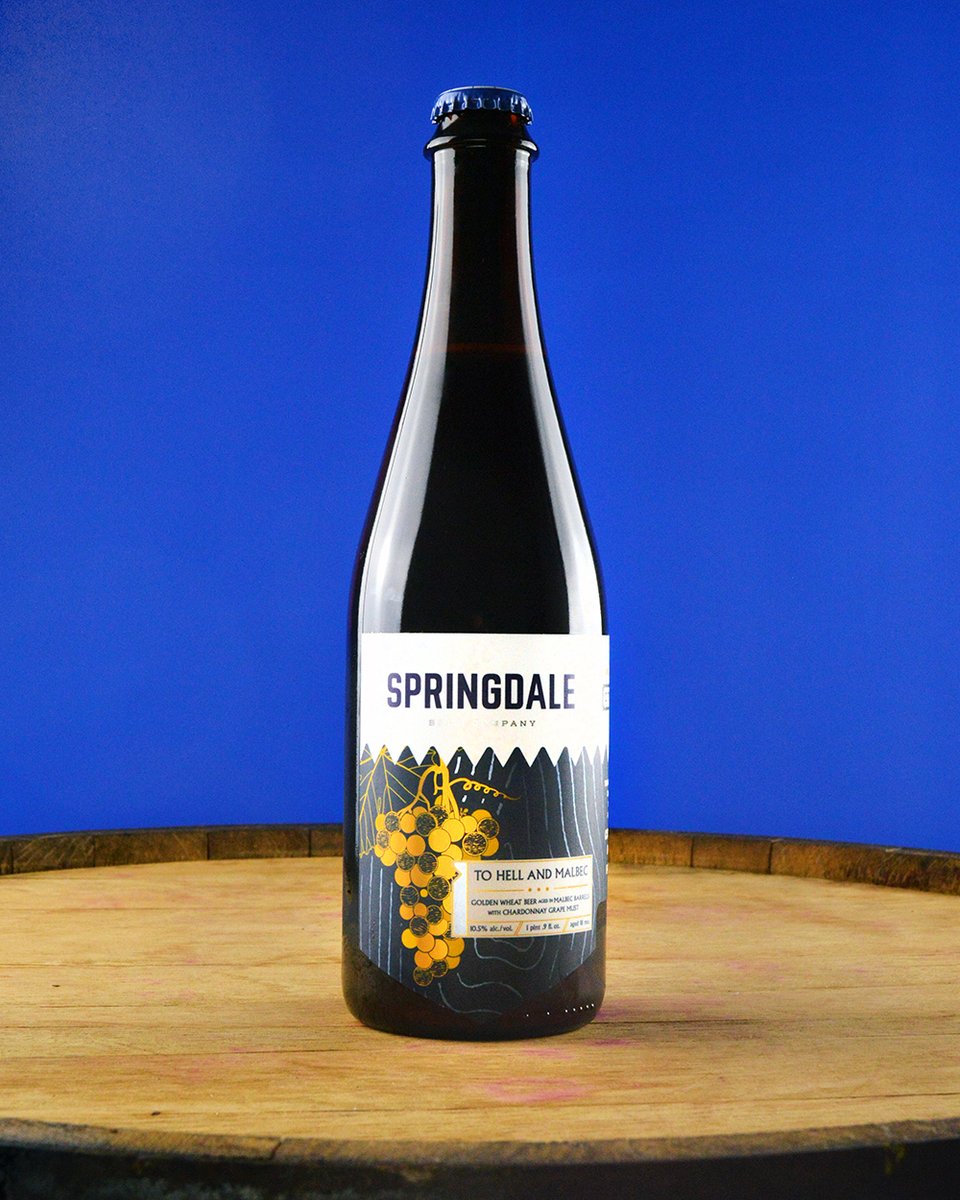 To Hell and Malbec is BACK! 

Our collaboration with local wine-makers over at <a href="/CityWineryBOS/">City Winery Boston</a> took a golden sour beer, aged it in Malbec barrels on Chardonnay grape must, and turned out this wine-like ale that begins to redefine what beer can be!
