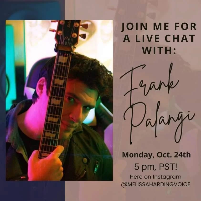 frankpalangi's tweet photo. Live on Instagram! #melissaharding will be interviewing music and talking about music and vocals! Tune in live, set ya reminders and let's have a nice chat! It will be available after the interview on her profile as well. Thank you supporting! The latest EP V out now https://t.co/HtEwSxpq5y