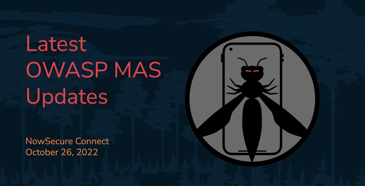 Carlos Holguera (@grepharder) on Twitter photo Next week me and <a href="/bsd_daemon/">Sven Schleier</a> will be speaking at #NSConnect22
Register here to attend or to get access to watch later:
events.bizzabo.com/NSConnect2022?…
#MobileAppSecurity Next week me and <a href="/bsd_daemon/">Sven Schleier</a> will be speaking at #NSConnect22
Register here to attend or to get access to watch later:
events.bizzabo.com/NSConnect2022?…
#MobileAppSecurity