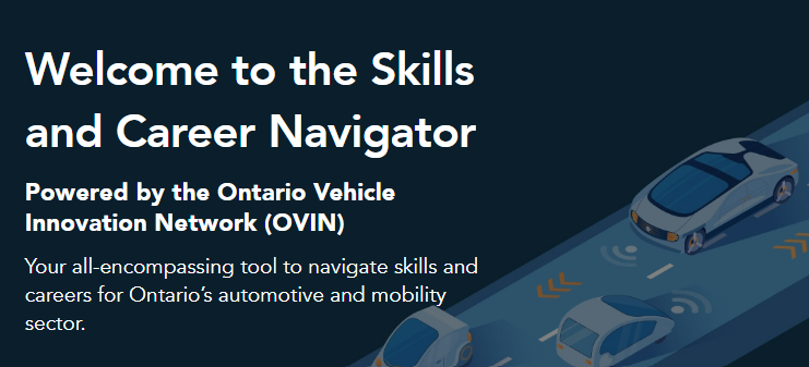 Based on your skillset, experience, and education, #OVIN's Personalized Career Pathways on the Skills & Career Navigator builds​ your own tailored career guide to the automotive industry. Get started today with this tool powered by @FutureFitAI:  ovin-navigator.ca/career-pathway…