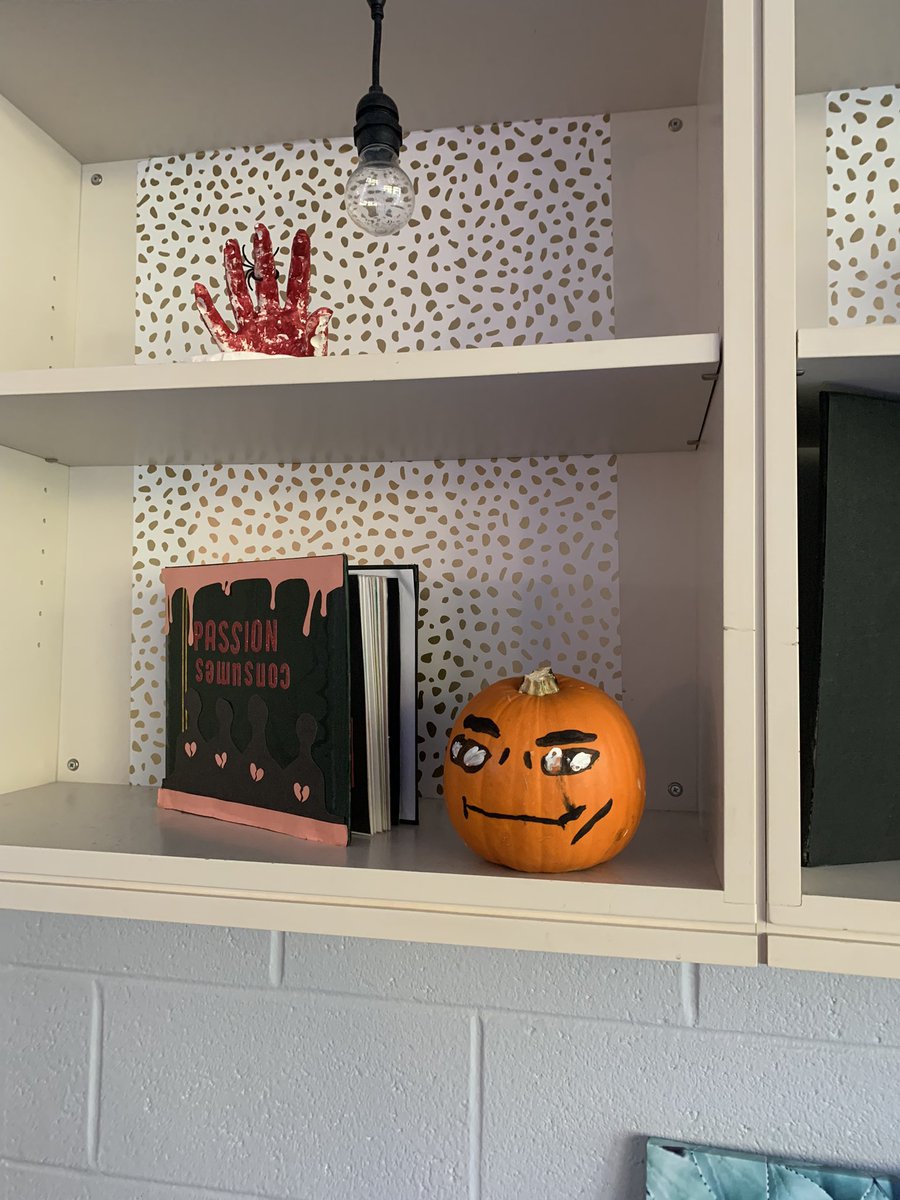 It’s been a while since I’ve been on here, but I want to thank the couple of <a href="/HopedaleStuCo/">Hopedale StuCo</a> members who snuck into my room for the provision of seasonal decor! A-Block, the mystery of the “creepy” pumpkin has been solved 😂 <a href="/hopedalejshs/">Hopedale Jr-Sr HS</a> <a href="/cchatham5/">Christopher Chatham</a> <a href="/DerekAtherton1/">Derek Atherton</a>