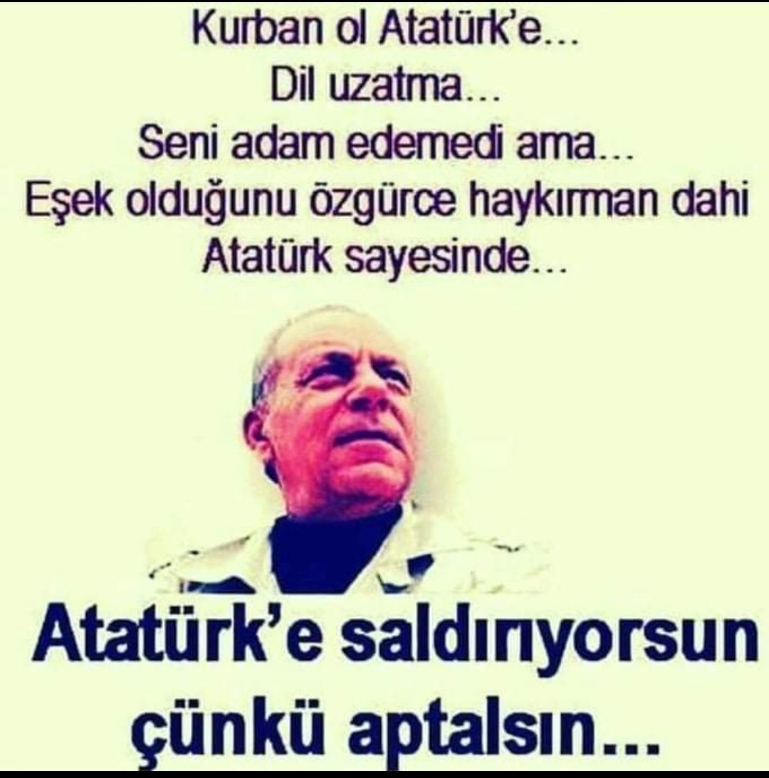 Babalar, anneler; birer okul olun.. Okul, artık siz siniz.. Çocuklarınıza Laik Cumhuriyeti, Cumhuriyet sevdasını, Cumhuriyet devrimlerini anlatın..!!! Bekir COŞKUN Ölüm yıldönümünde saygı ve rahmetle yâd ediyoruz...🤲