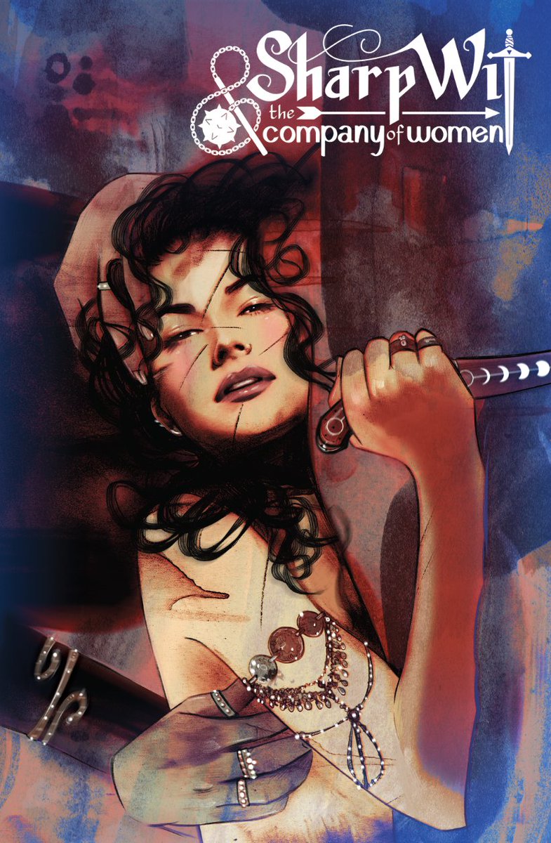 ExtraPagesPress's tweet photo. โ๏ธONE WEEK LEFTโ๏ธ
Sharp Wit & the Company of Women
19 Stories about the strength, power and agency of women
150+ pages of gorgeous content by an all LGBTQIA+ team of creatives!
โ๏ธ BACK NOW ON KICKSTARTER โ๏ธ https://t.co/QzLZ2URs38