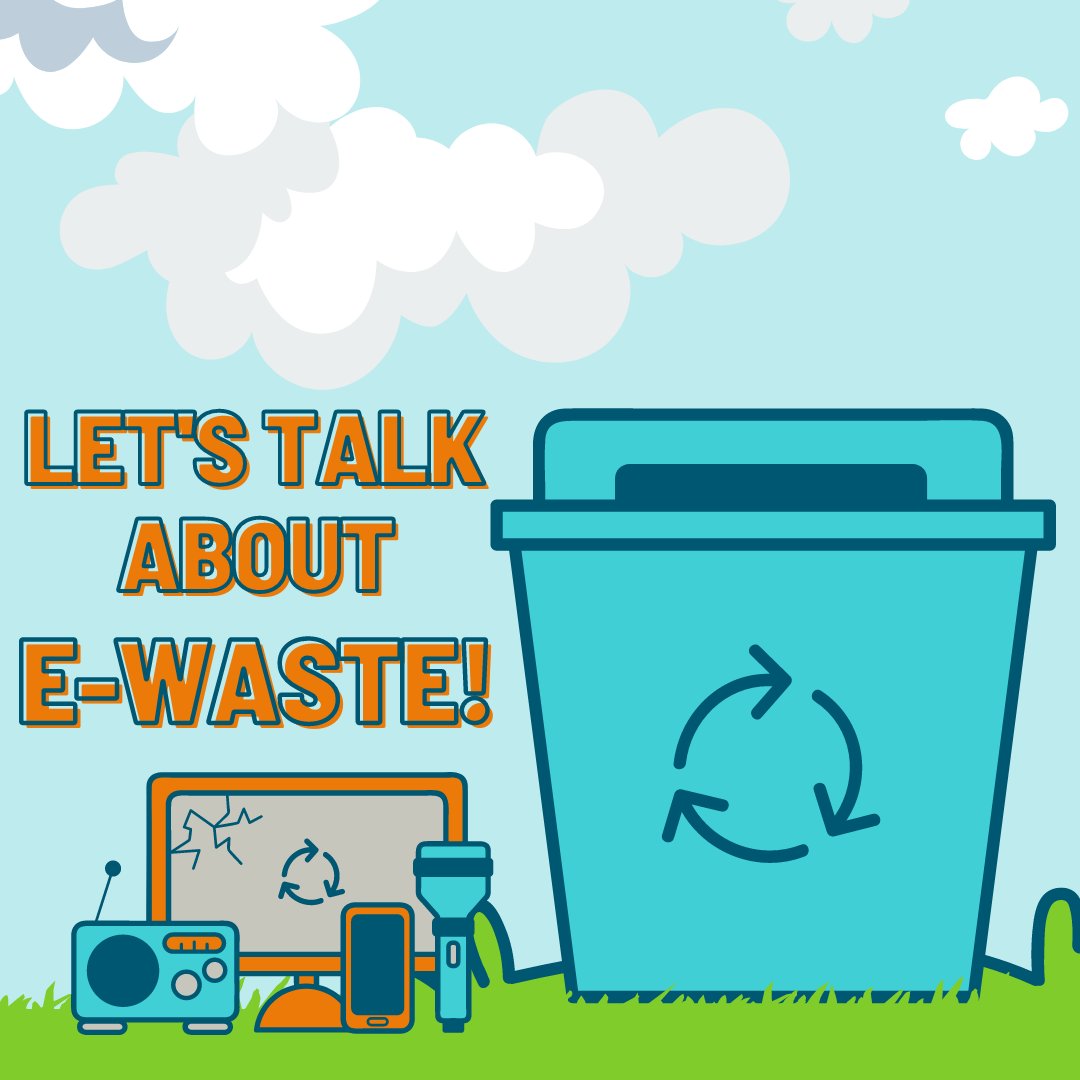 CollectiveWS's tweet image. Let’s talk about e-waste! E-waste usually refers to electronic equipment that is no longer usable. If you need to get rid of some electronics, be sure to bring them to an electronic recycling depot instead of your garbage cart.

#circulareconomymonth #wastereductionweek