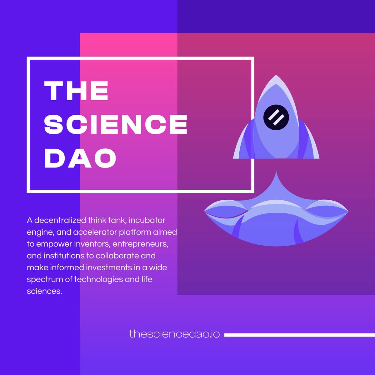 Invest in the future with the Science DAO!

$THRY #TheScienceDAO #ScienceDAO #SciDAO #Tech #Innovation #Science #DeSci #DeFi