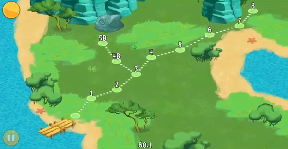 angry_facts's tweet photo. Fact #2677: There is an unused map feature in Angry Birds HD 4.2.0 that can be reactivated which was made for the scrapped Adventure Mode (which may have been for the cancelled f2p update). All levels in it aside from the last two are from Birdday 4, likely being placeholders. https://t.co/7LR1o8pgEY