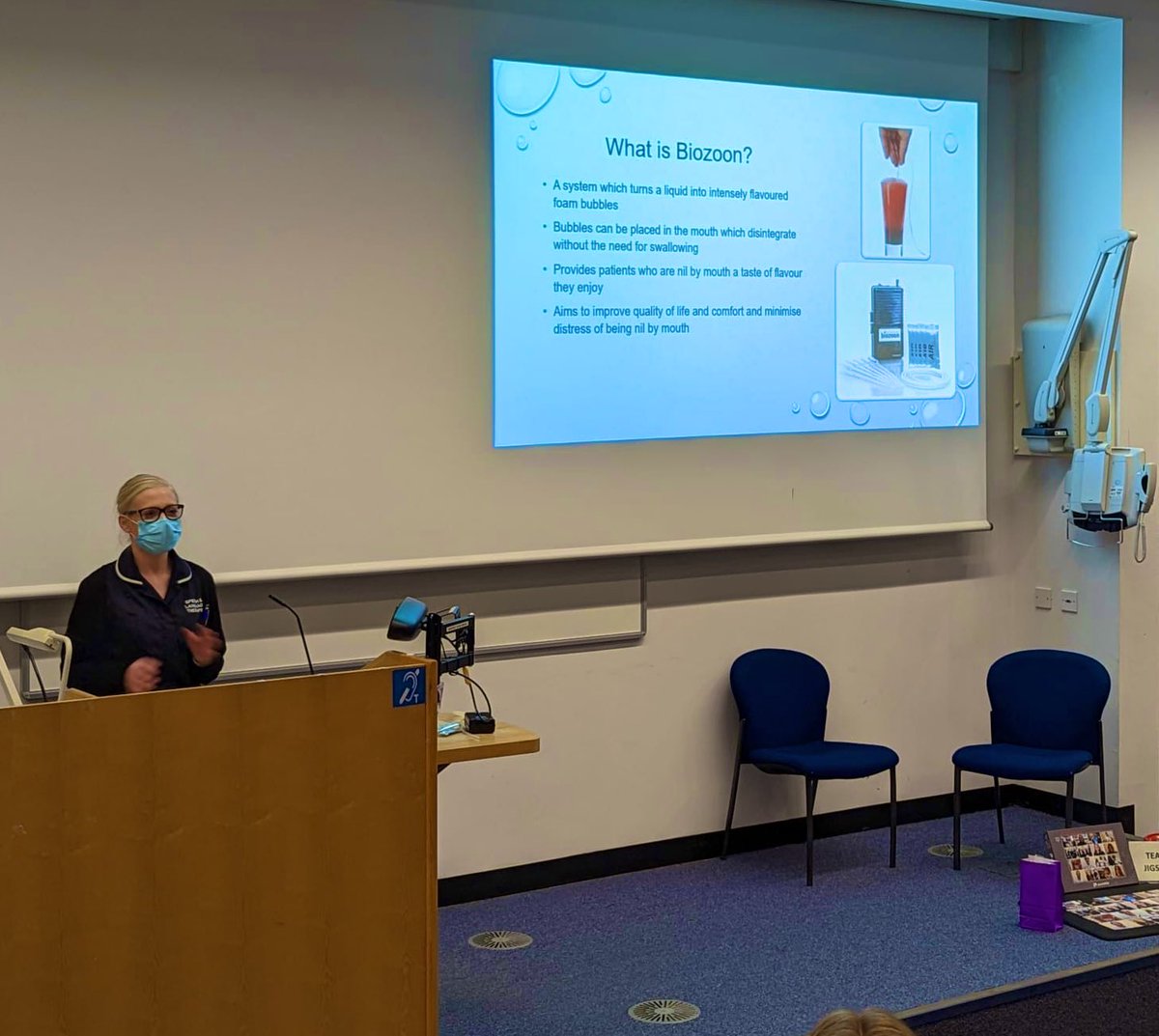 Rachael Adamson (@rachaeladamson) on Twitter photo Thank you @ELHT_SLT for the opportunity to present our work on the use of Biozoon on critical care. 🫧 Great to meet the whole SLT team and hear about the exciting projects in the service✨ <a href="/ELHT_NHS/">East Lancashire Hospitals NHS Trust 💙</a> Thank you @ELHT_SLT for the opportunity to present our work on the use of Biozoon on critical care. 🫧 Great to meet the whole SLT team and hear about the exciting projects in the service✨ <a href="/ELHT_NHS/">East Lancashire Hospitals NHS Trust 💙</a>