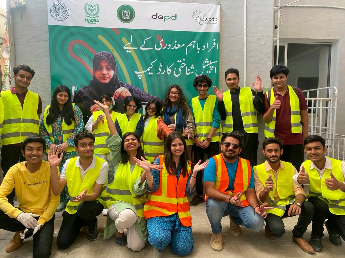KashanNAEEM2's tweet photo. @NOWPDP is the only organization in Pakistan those conduct one window camp for person with disabilities making disability certificate and SCNIC in one day.
Normally this process takes 4 weeks
#nowpdp
#spdpa
#NADRA
#disabilityinclusion
#disabilityawareness
#disabilityrights https://t.co/h44v7urqyL