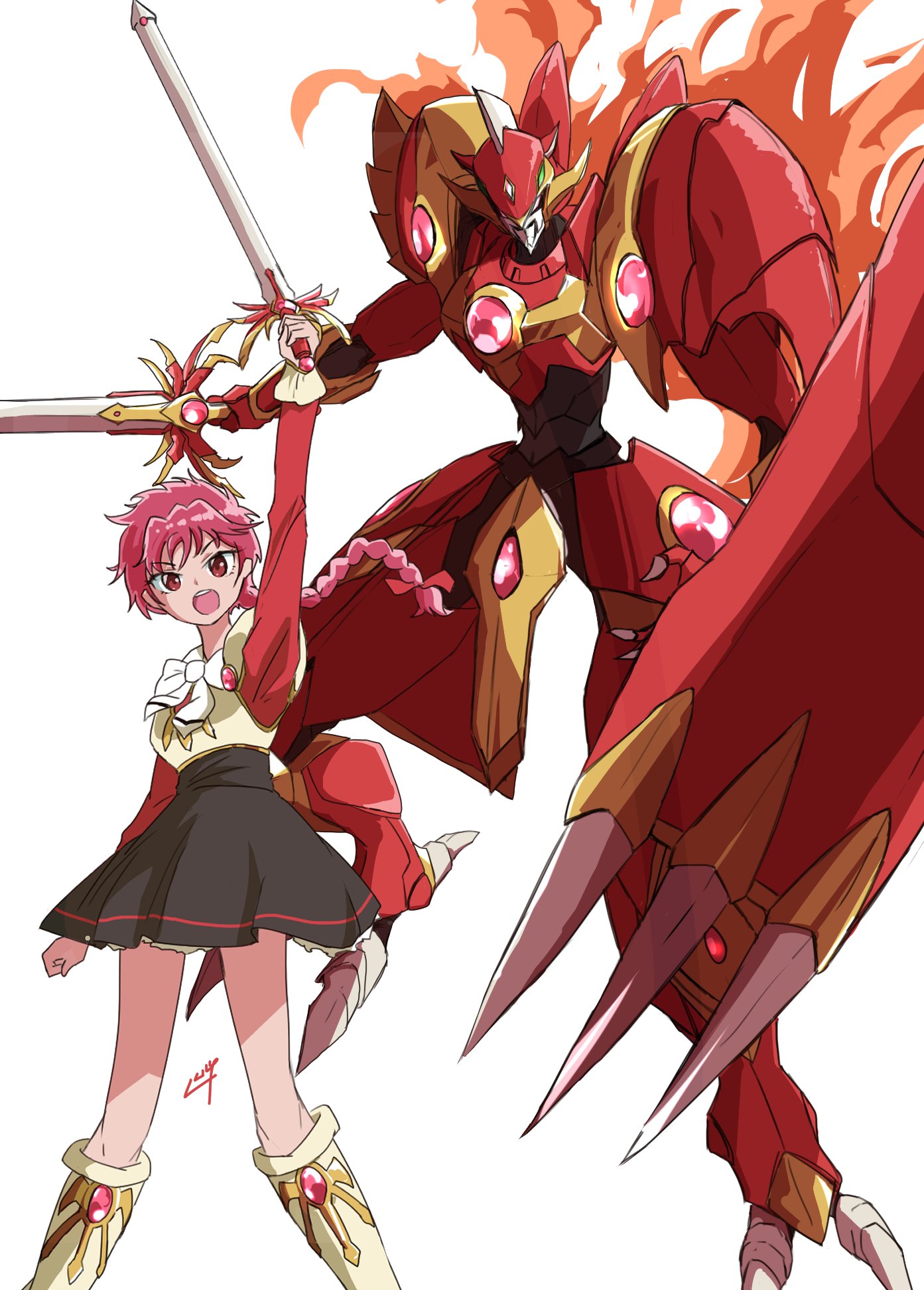 魔法騎士　レイアース　獅堂光 TVアニメ「魔法騎士レイアース」 - 獅堂光 マルチデスクマット