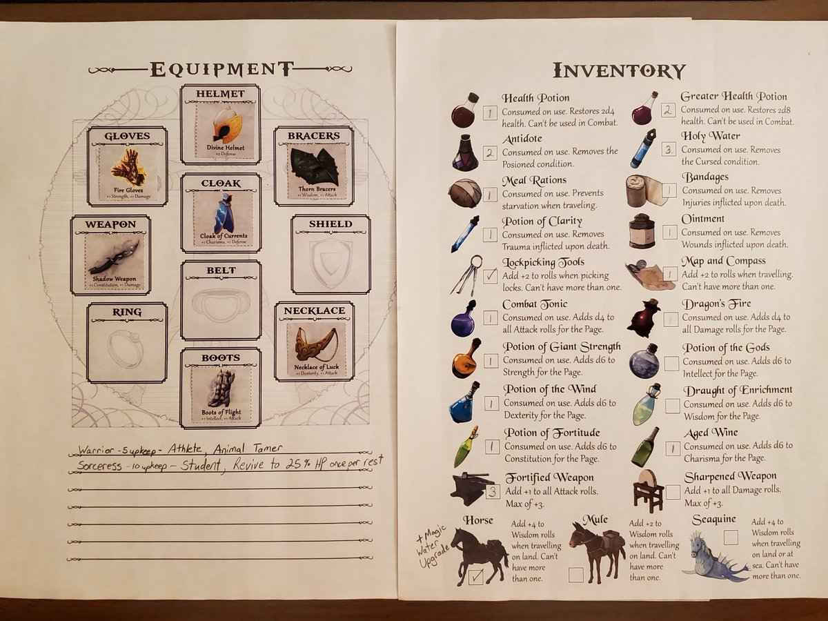 midashand's tweet photo. "Your methods are.... a bit extreme. You could honestly lighten up a little bit, but yes, I understand that things are rough. Let's take care of Taa'zuldan."

#ttrpg #QuestCalendar @SundialGamesLLC https://t.co/YsRBao2UwQ