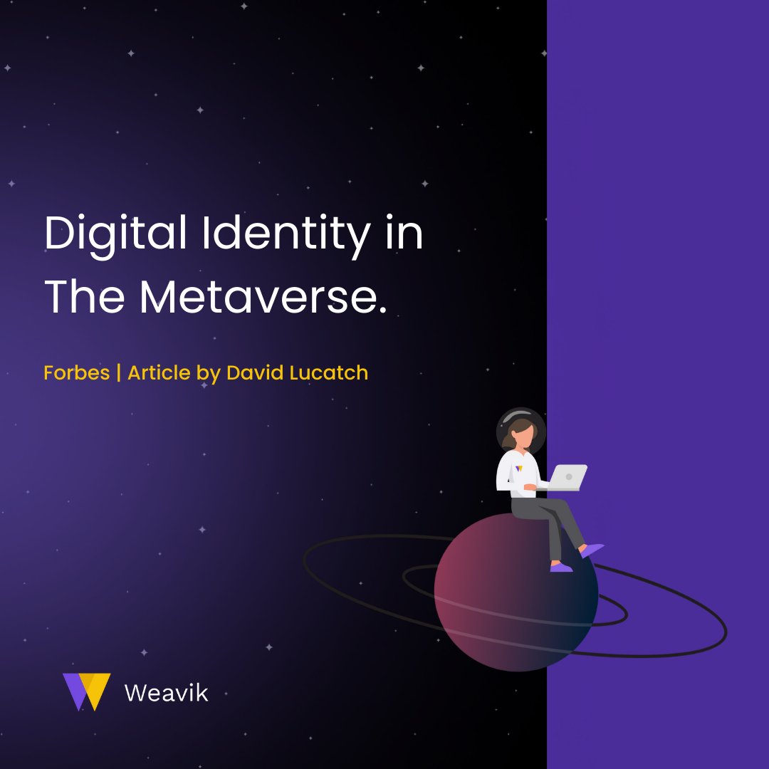 🪪 📲 Digital ID becomes essential as digital worlds are being created and evolve. Make sure to read the article to understand why Digital ID is needed to enhance human trust in the Metaverse. 

forbes.com/sites/forbesbu…
 
#metaverse #web3 #digitalID