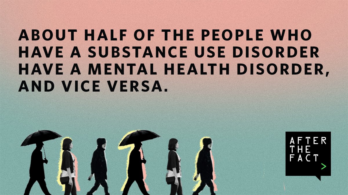 pewtrusts's tweet photo. Mental health and substance use disorders share common risk factors—and both issues were intensified by the pandemic.

More on our latest episode of "After the Fact." https://t.co/07mv7Ki42C https://t.co/etjQ9qTPy8