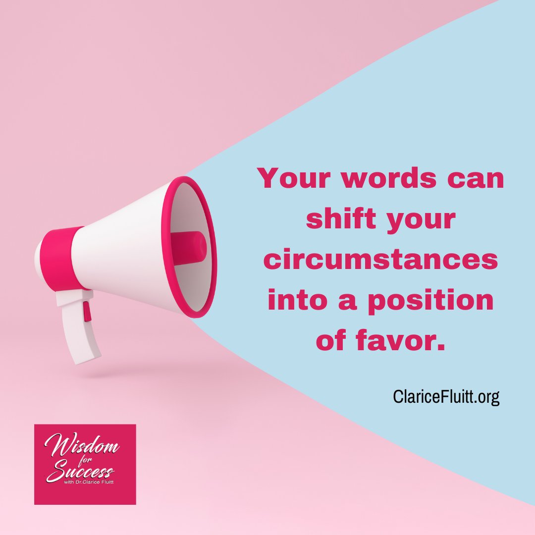DrClariceFluitt's tweet photo. 🧑🎨 Your words can shift your circumstances into a position of favor. Choose the right ones. Decree a thing and it shall be done!
.
.
.
#DrClarice #WordsHavePower #DecreeAThing https://t.co/JNgrrhmnA3
