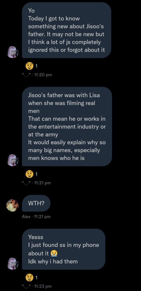 Artistedoll's tweet photo. Even jisoo's father isn't safe https://t.co/lKRJNKlQBi