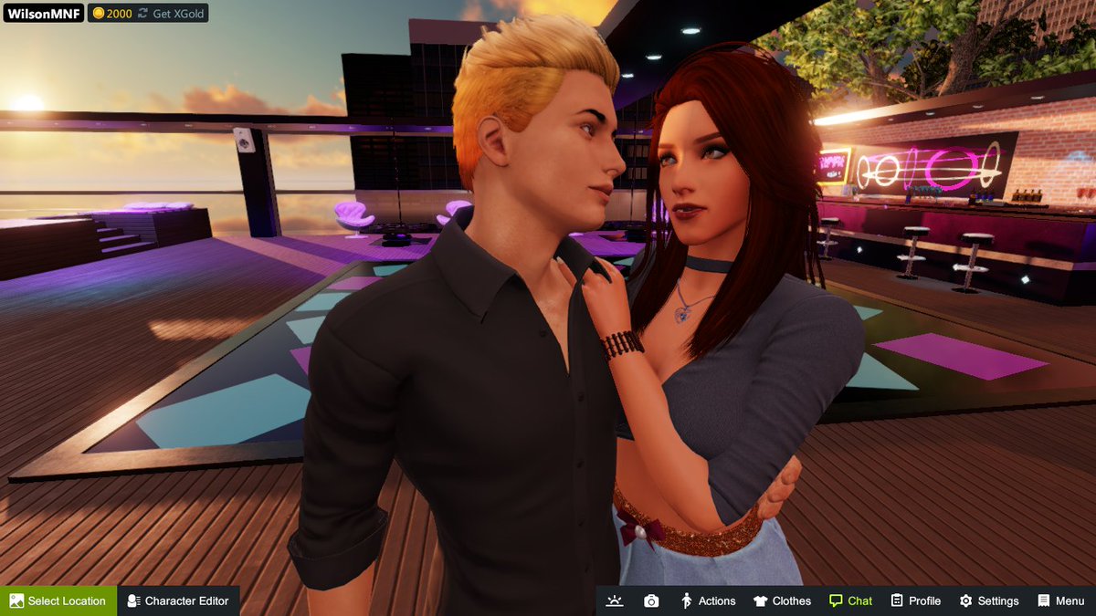 WilsonMNF's tweet photo. Here with the love of my life in 3DXChat @NAMI_MNF https://t.co/NoK6qfrhe5