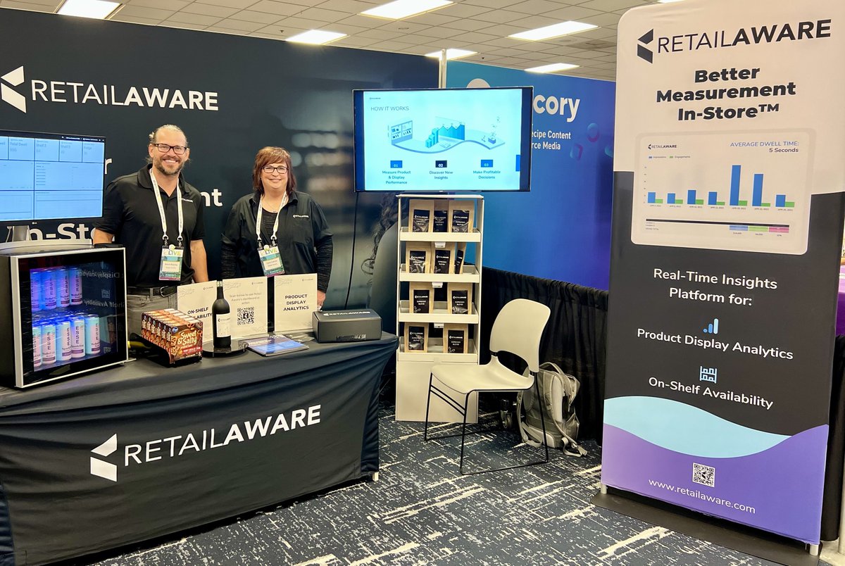 beretailaware's tweet photo. #P2PLIVE in Chicago has been a success so far! Visit us at booth 201 to see in real-time how brands and retailers are enhancing in-store product performance with sense technology. #retailtech #CPGbrands https://t.co/tJmwYj9Qu1