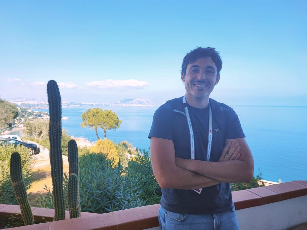 GiallongoSeb's tweet photo. Glad to have been part of #EHAresearchconference2022 with a poster from our group. Great talks form great PIs. And what a view! @EHA_Hematology https://t.co/SYom3igaiI