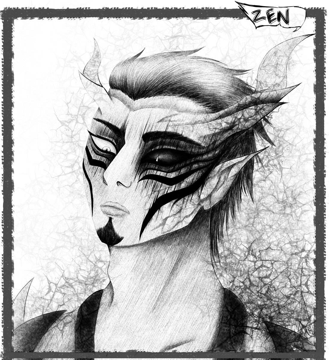 n3rd_k's tweet photo. "Yo seré quien os muestre el significado del equilibrio con sangre".

#originalart #digitalart #conceptartist #originalcharacter #digitaldrawing https://t.co/AXmNKQVuY0