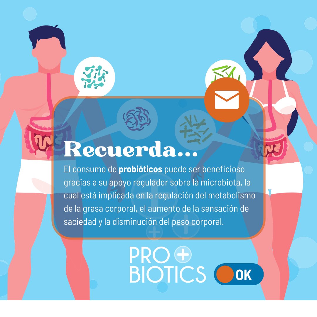 douglaslabs_es's tweet photo. El consumo de probióticos y ácidos grasos poliinsaturados puede ser de ayuda para personas con sobrepeso u obesidad al contribuir en la regulación de la microbiota y el perfil lipídico.

https://t.co/aBOJ64yB0D https://t.co/OpSBJeslyS