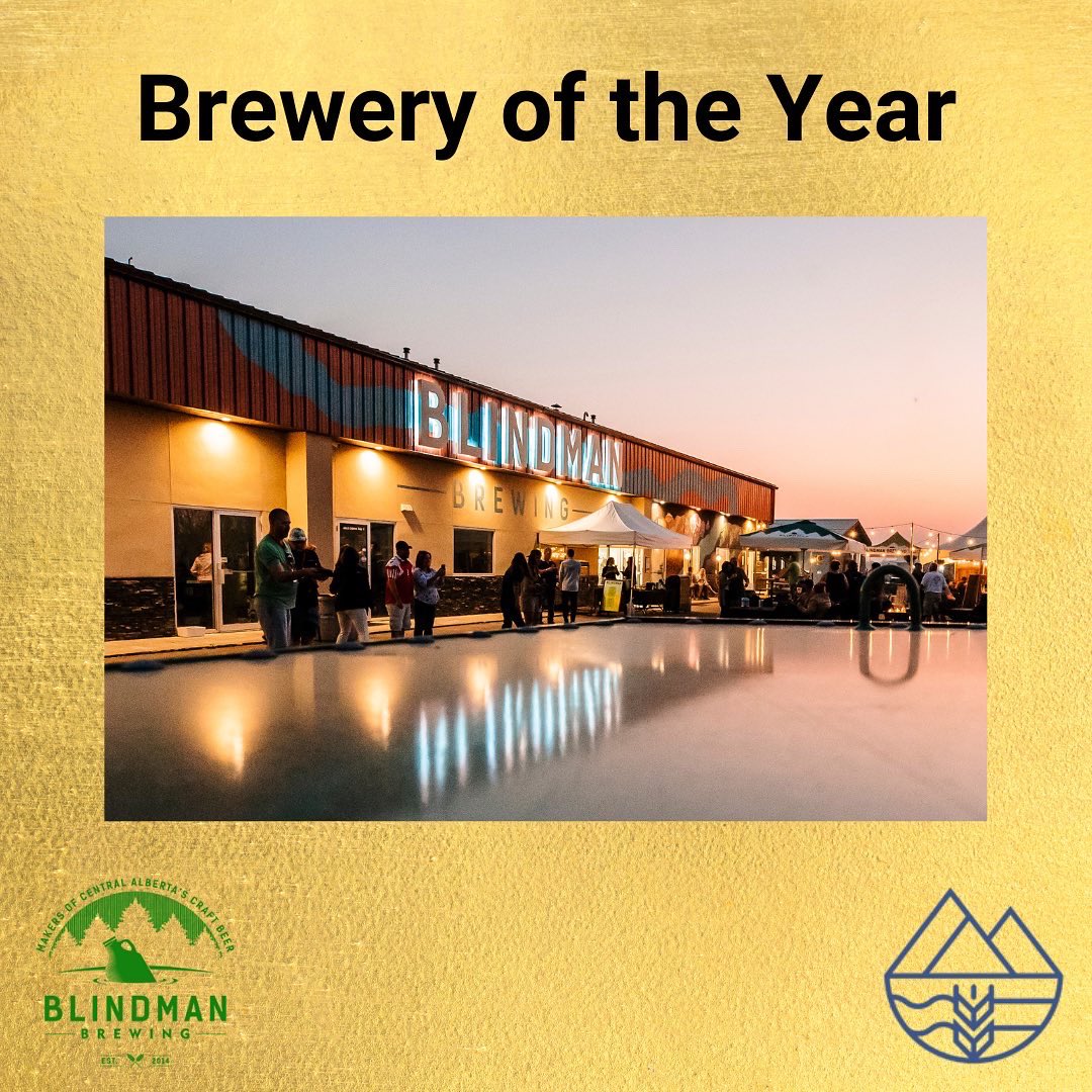 blindmanbrewery's tweet photo. We took home Brewery of the Year last night at the @AltaBrewers awards! Thanks to all of you for your continued support, we’re incredibly proud to receive these awards. https://t.co/uN1E5niFJe