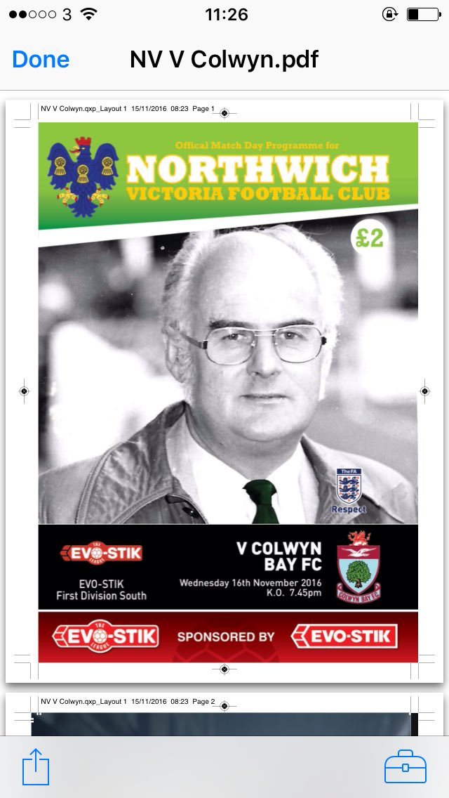 Northwich Victoria F.C tweet media