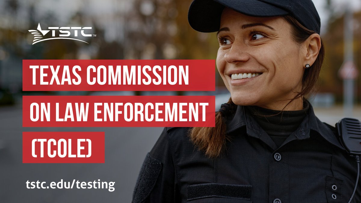 Texas Commission on Law Enforcement (TCOLE): TCOLE issues licenses to peace officers, county jailers, telecommunicators, and a certificate to investigative hypnotists. For more information: tstc.edu/admissions/tes…