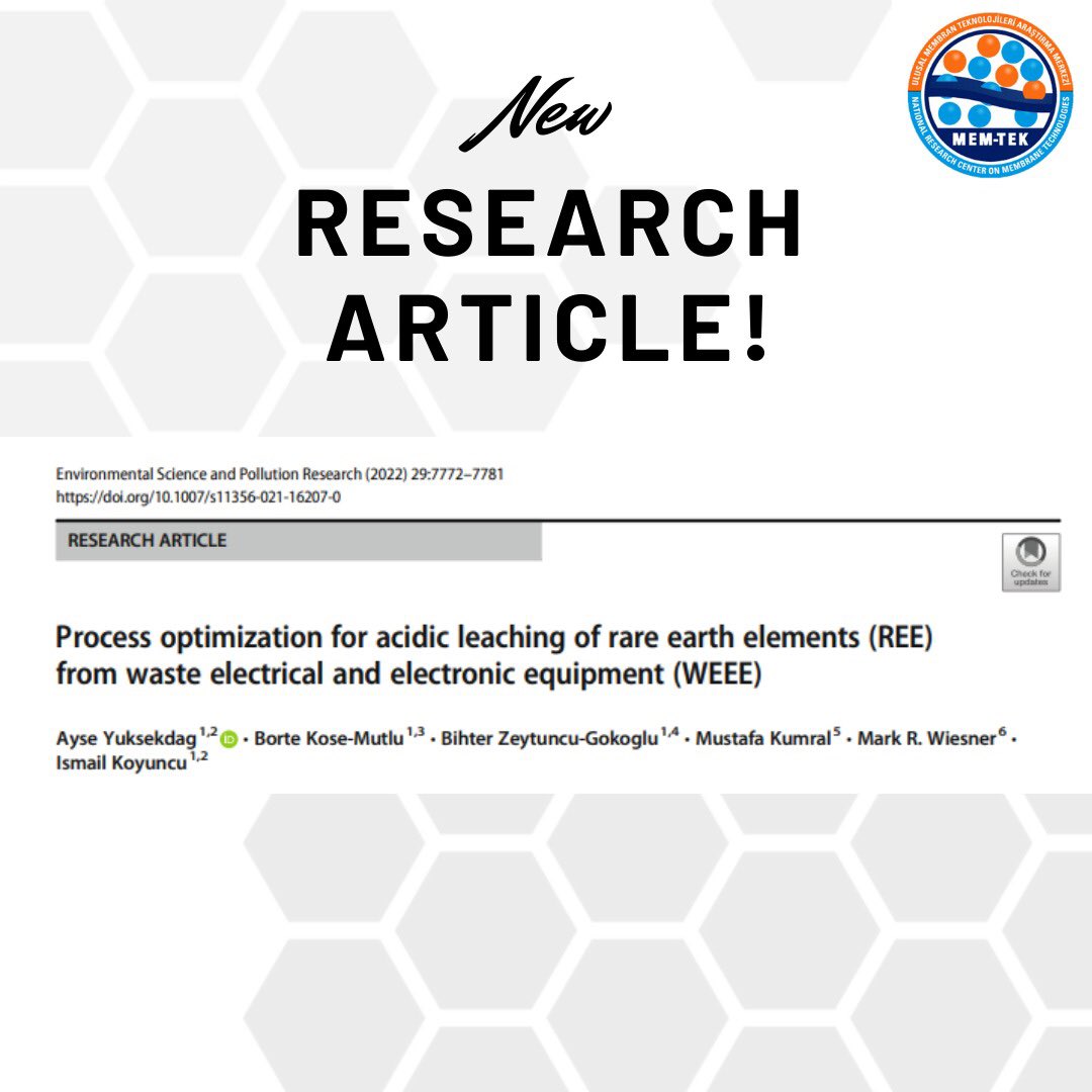 itumemtek's tweet photo. We continue to support #science with research #articles and #reviews published in 2022. As MEMTEK Research Center, we are happy to share with you the articles published. Check it out now!
💻🧪🔬💧🧫
#memtek #membrane #biofouling #separation #rareearthelement #textile #wastewater https://t.co/HmwEnejSbw