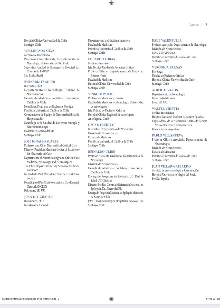 Feliz de dar a conocer este #Maravilloso #Libro del cual he participado como #Autora. Ya saldrá a la luz, hemos crecido en el cuidado #Neurologico de #Pacientes #Críticos. Un gran avance para todxs!
#NEUROLOGIA #NEUROLOGY 
#UCI #ICU