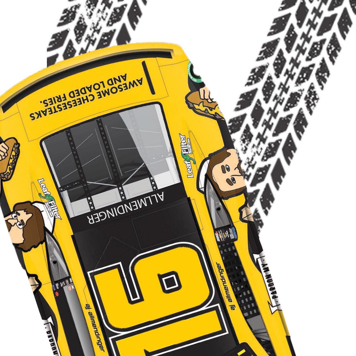 Pardon My Cheesesteak on Twitter: "Our new Pardon My Cheesesteak car