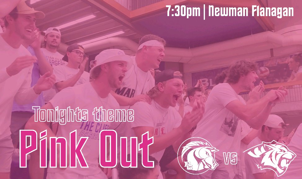 Cliff_WVB's tweet photo. Tonights theme is a pink out vs Dakota Wesleyan

#battleon
#oneTEAMoneFAMILY https://t.co/XMz75gKeat