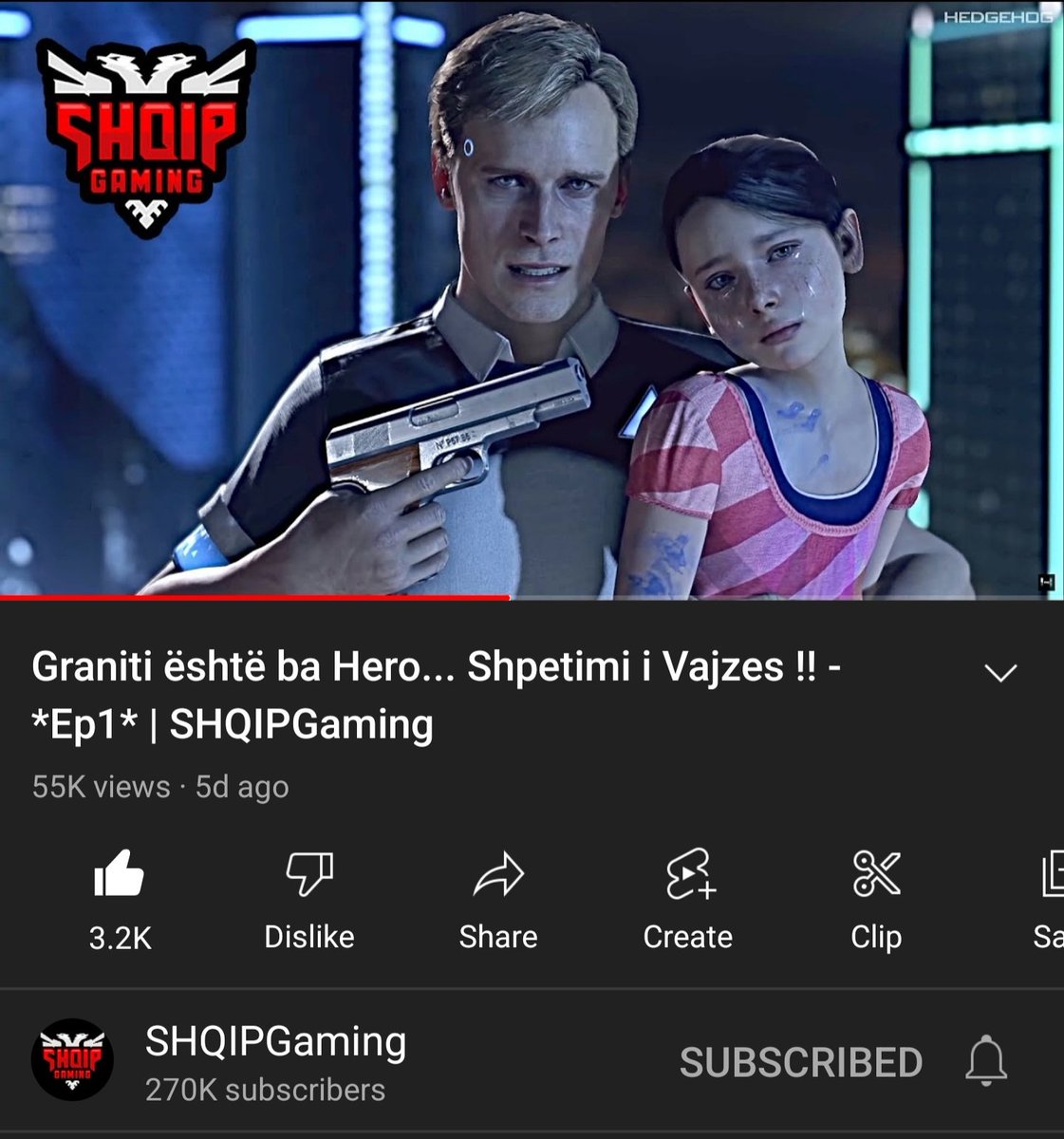 SHQIPGaming's tweet photo. @TeamYouTube I want to report a problem with my channel, 2 of my videos that I posted recently won't play on PC and Phone, on Chrome they show "Your browser can't play this video" while on phone it plays the sound but no video just the thumbnail.
Link 1: https://t.co/75O7esHtnv https://t.co/j3DnVujDgn