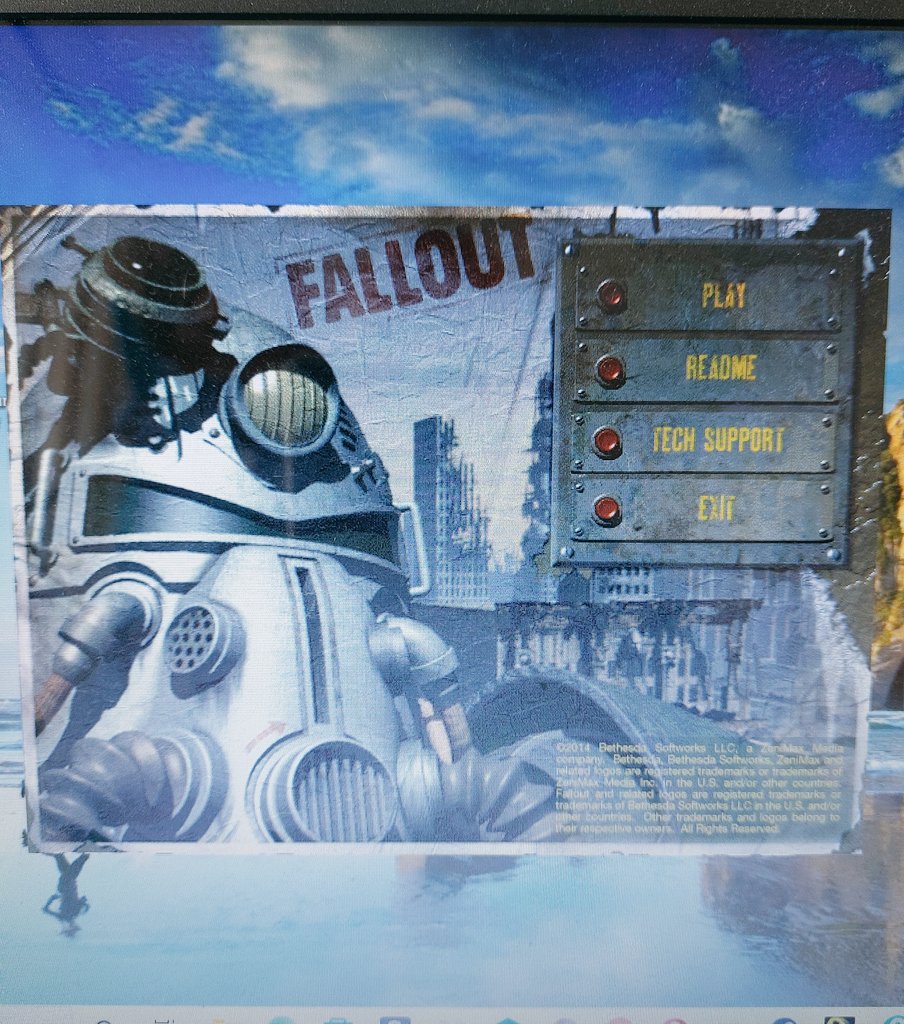 Aji_Chombo's tweet photo. As someone who has truly enjoyed the game franchise, to be able to buy and finally play #Fallout on #Steam is just an amazing treat! Can't wait to get into the worlds of #Fallout #Fallout2 and #FalloutTactics 😄
#Fallout25th https://t.co/oulnTM20O9