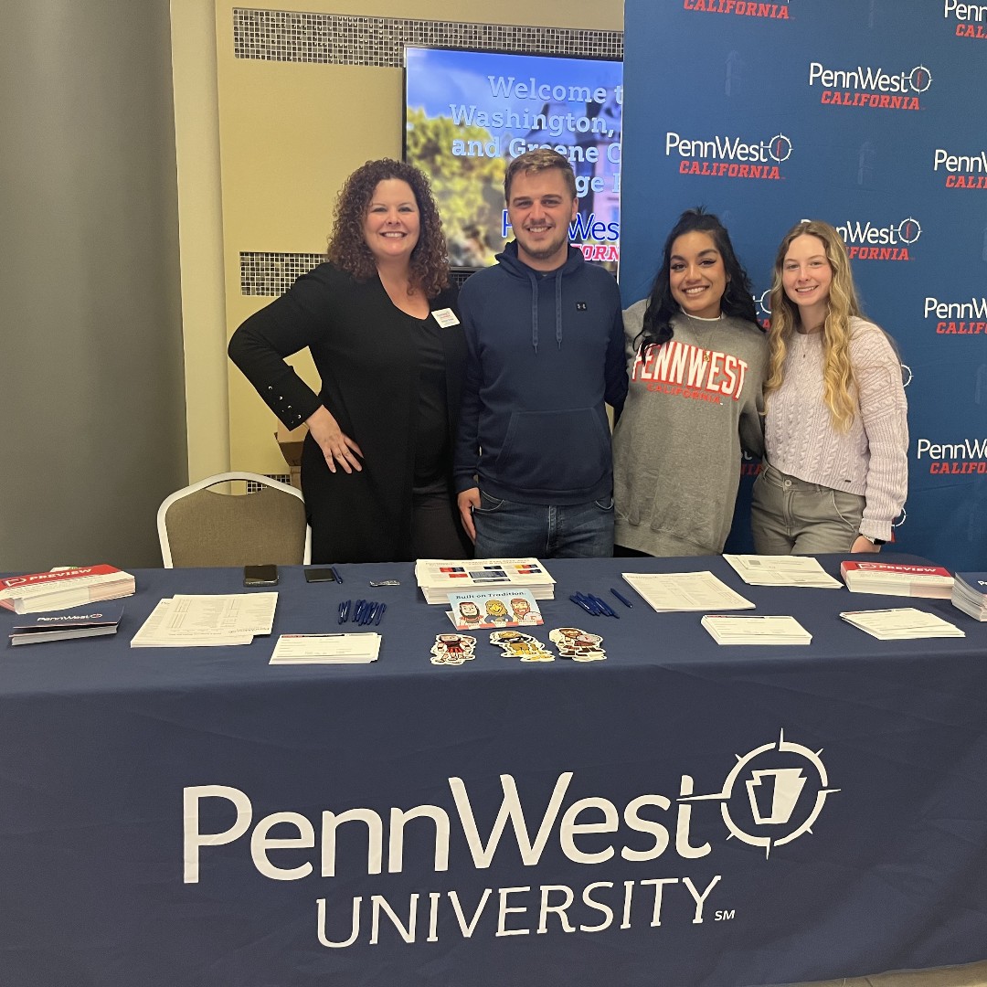 PennWCalAdm's tweet photo. We were honored to host the Washington, Fayette and Green Counties College Fair yesterday for hundreds of high school students looking at what they wish to do after high school. It was awesome to speak to so many students and talk to them about their career goals. https://t.co/V2gfkqhueC