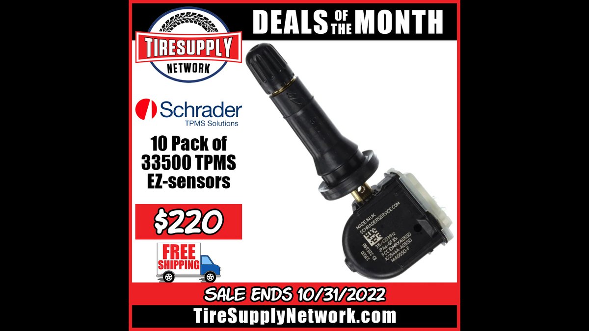 October Deals! Sale Ends 10/31/2022. FREE shipping on orders over $50. Visit us at TireSupplyNetwork.com today!
*
#mobiletireservice #mobiletireshop #tirerepair #tiresupplies #tireshop #tirestore #tirebusiness #tire #tires #tiretech #tireservice #sale #club5 #tiresupplynetwork