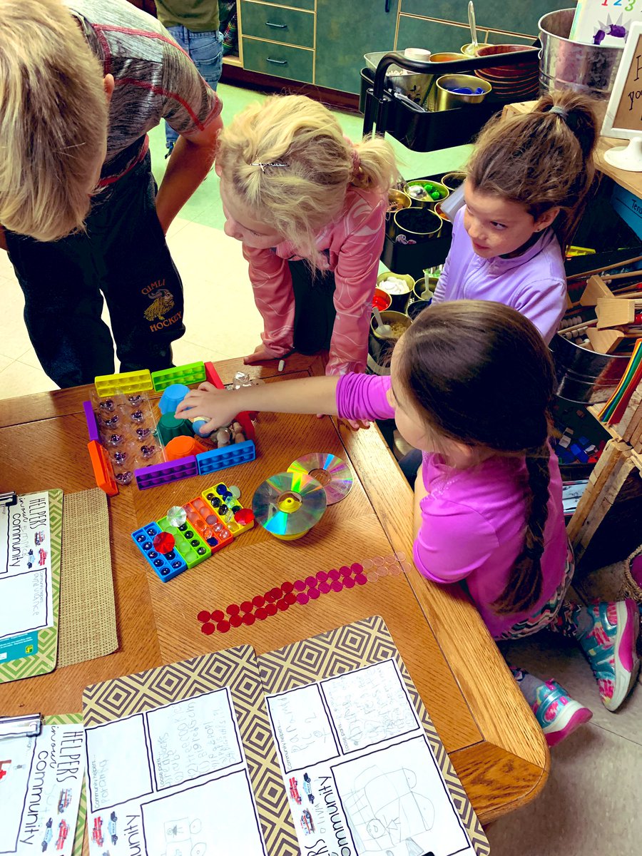 ourstoryroom113's tweet photo. Visiting our friends in @SSESRoom115 We loved looking at their community helpers explorations!  They had so many details!  It felt so welcoming in their room!♥️🚒🚑🚓🚨✨ https://t.co/fe7AnfstFO