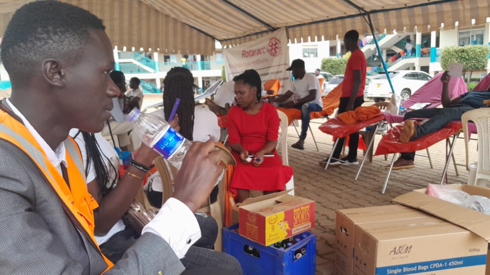 rct_royal's tweet photo. We thank each and everyone who came through in the first phase of the blood donation camp where we managed to collect 137 units  of blood to the Rotary blood bank of mengo.
@rckampalanorth @RunisMedia1 @kanosug @SarahOwembabazi ,@IsaacOkullo1 @Alycespeechie @MPUganda https://t.co/M3VLnHewFJ