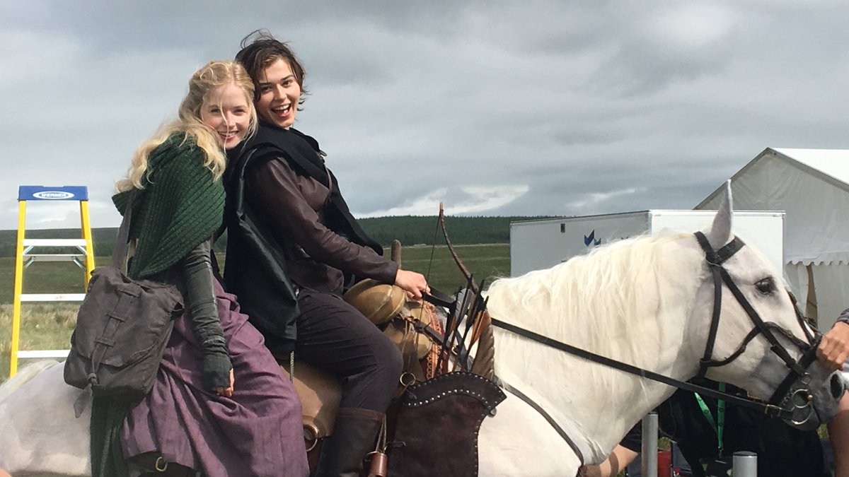 WillowOfficial's tweet photo. Happy #Willow Wednesday 🧙

Director @jonkasdan shares, “it rained nearly every day during our 8 month shoot in Wales, except on the days when we were shooting the rainstorm sequence. Those days were always exceptionally sunny and beautiful.”🌧☀️😎 https://t.co/9GGdS1RIwN