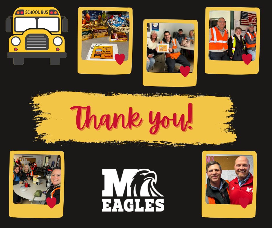 Shout out to our amazing Milford Schools bus drivers and assistants during School Bus Safety Week! We never take their important work getting our students safely to and from school for granted. We appreciate you!! <a href="/Milford_Super/">MilfordSuper</a> <a href="/jennieberkley/">Jennie Berkley</a> <a href="/BizMilford/">MilfordBizOps</a>