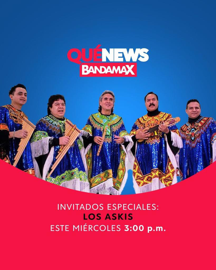 Queridos amigos sintonicen <a href="/askis_oficial/">LOS ASKIS</a> @Bandamax a partir de las 3 pm estaremos en News Banda Max y a las 3:30 en Buenas Banda… no se lo pierdan